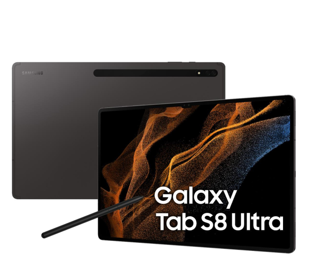 SAMSUNG Galaxy Tab S8 Ultra (14,6", 16+512GB, S pen, 5G) SM-X906BZAFEUE Graphite - 716487 - zdjęcie